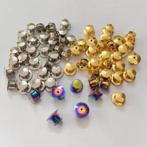 Secure Locking Pin Backs— Pack of 20 - MIXED