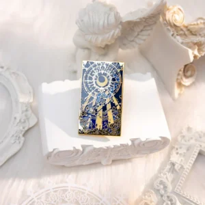 Star & Moon Compass Enamel Pin